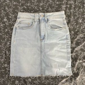 Cotton On Classic Stretch Denim Mini Skirt
